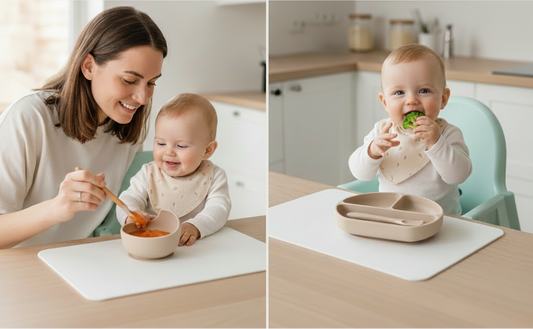 BLW oder Brei? Baby-Led Weaning vs. Pürierter Brei erklärt