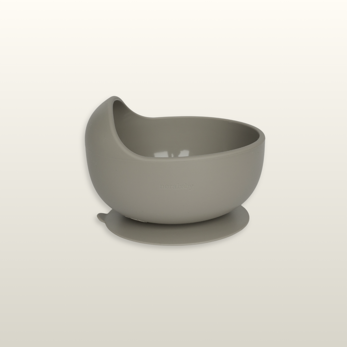 Silikon-Schale mit Saugnapf (Ergonomische Form)