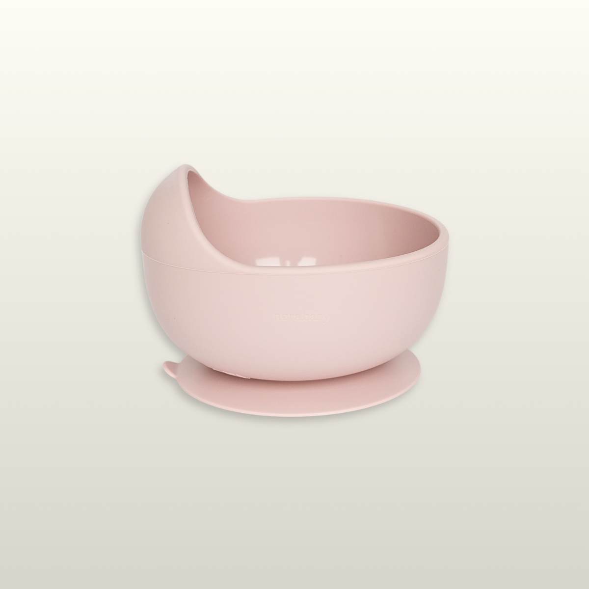 Silikon-Schale mit Saugnapf (Ergonomische Form)